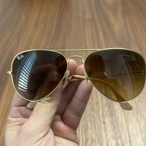 Ray ban brown aviator